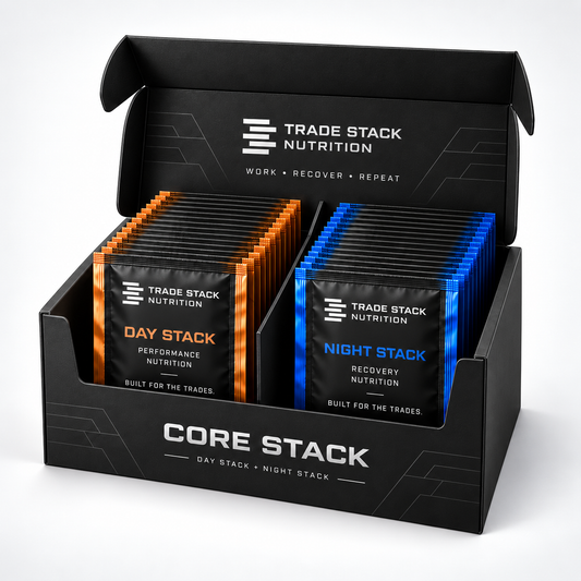 Open Trade Stack Core Stack box with Day Stack and Night Stack packets